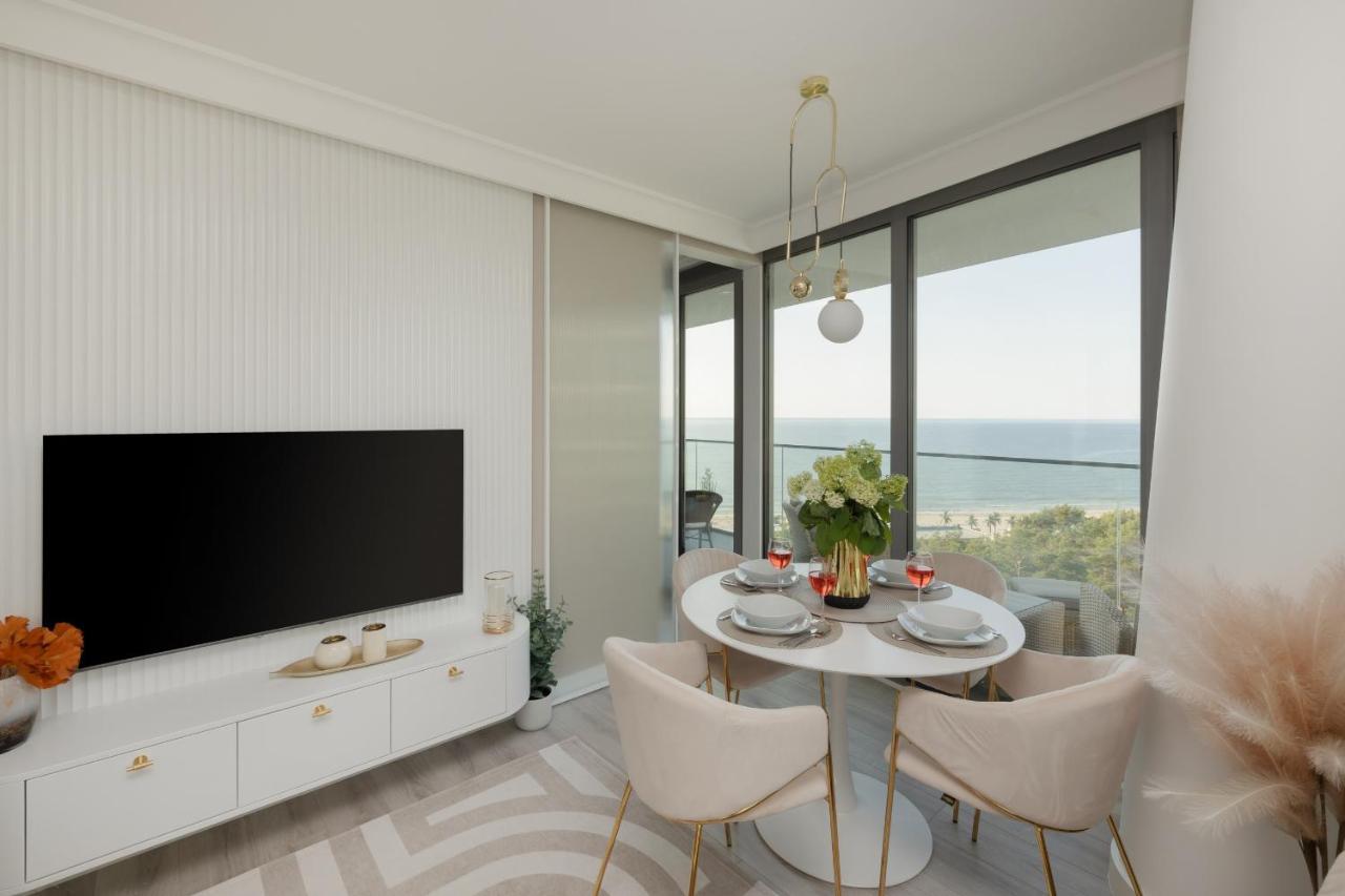 Royallux Apartment Waves Resort & Spa - Sea View From Balcony By Renters Prestige Misdroy Exterior foto