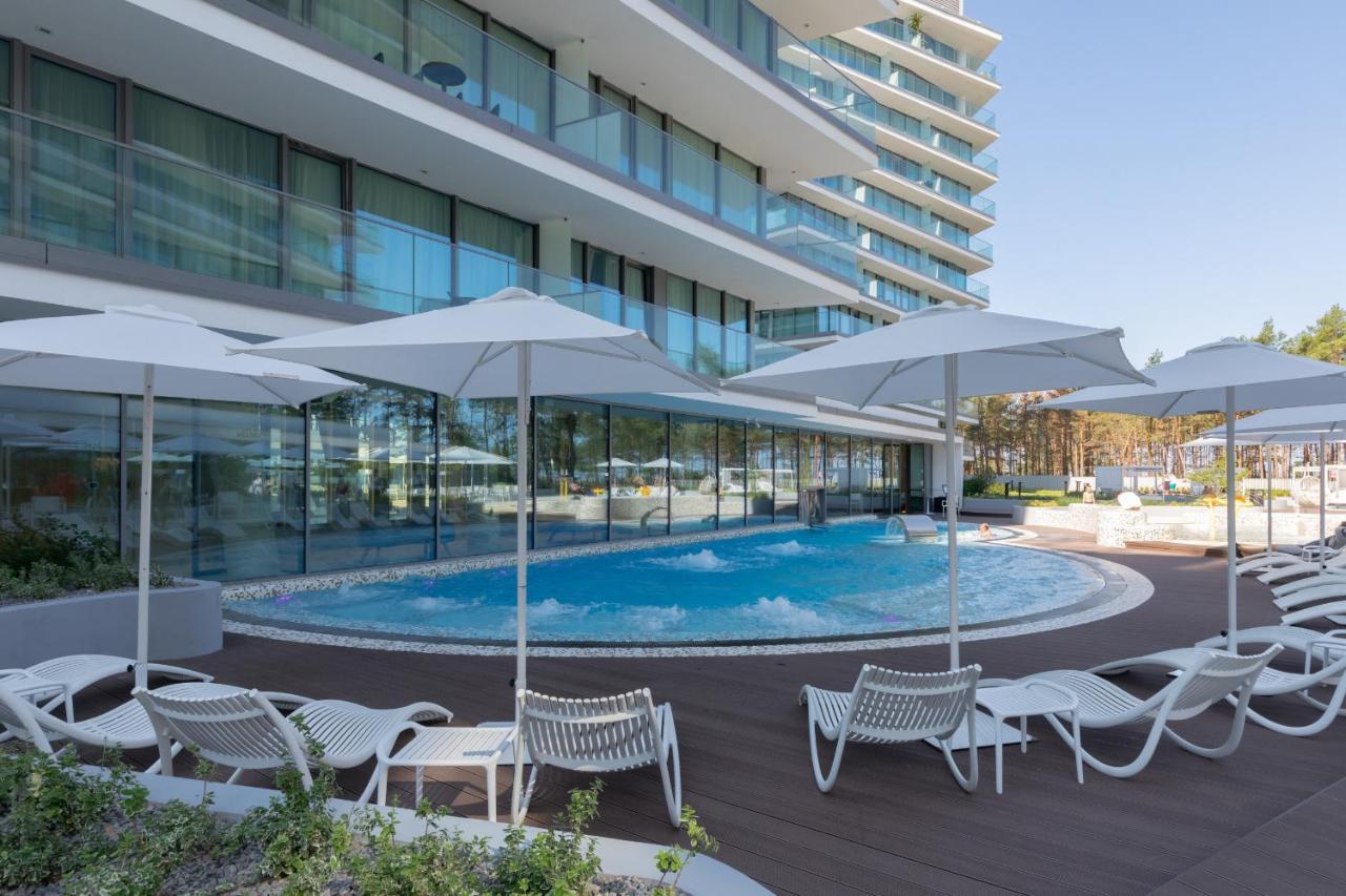 Royallux Apartment Waves Resort & Spa - Sea View From Balcony By Renters Prestige Misdroy Exterior foto