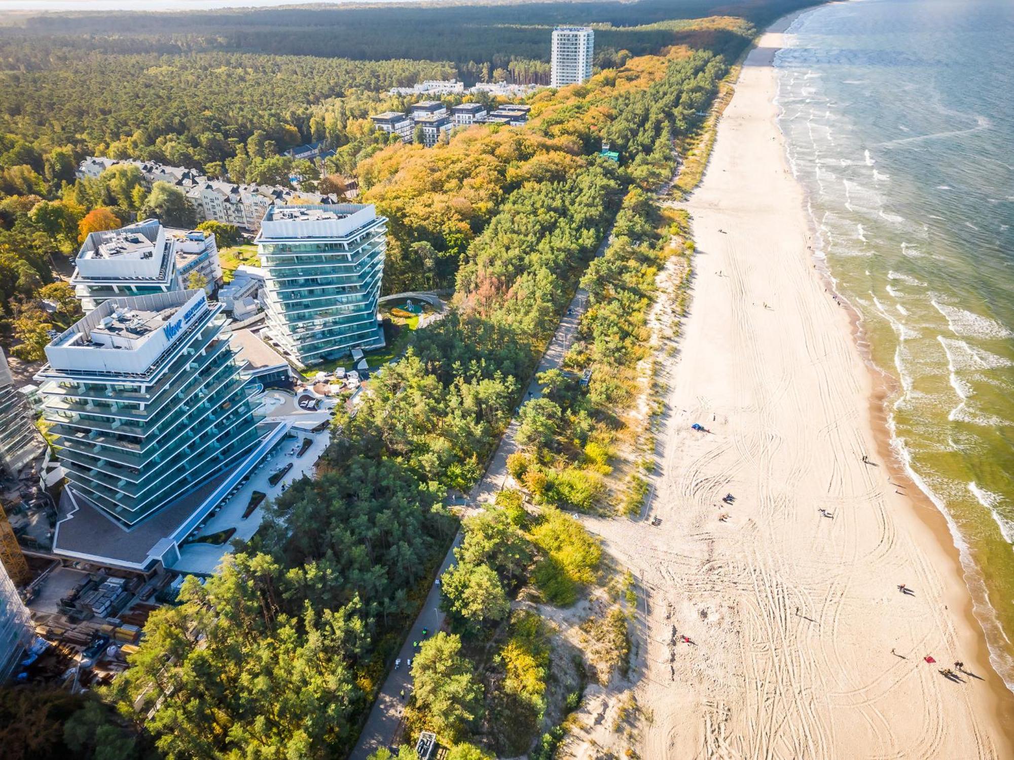 Royallux Apartment Waves Resort & Spa - Sea View From Balcony By Renters Prestige Misdroy Exterior foto